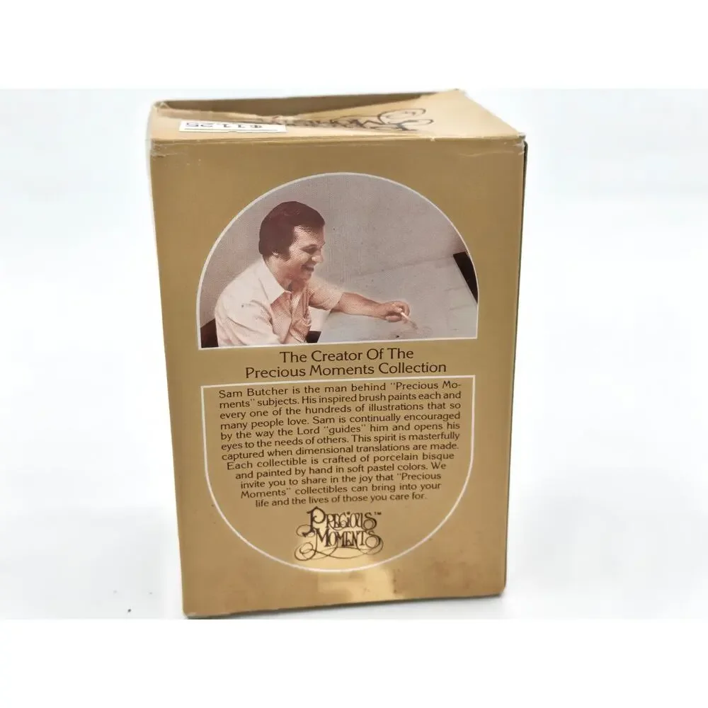 Precious Moments E 5390 May God Bless You Perfect Holiday Season Enesco 1984